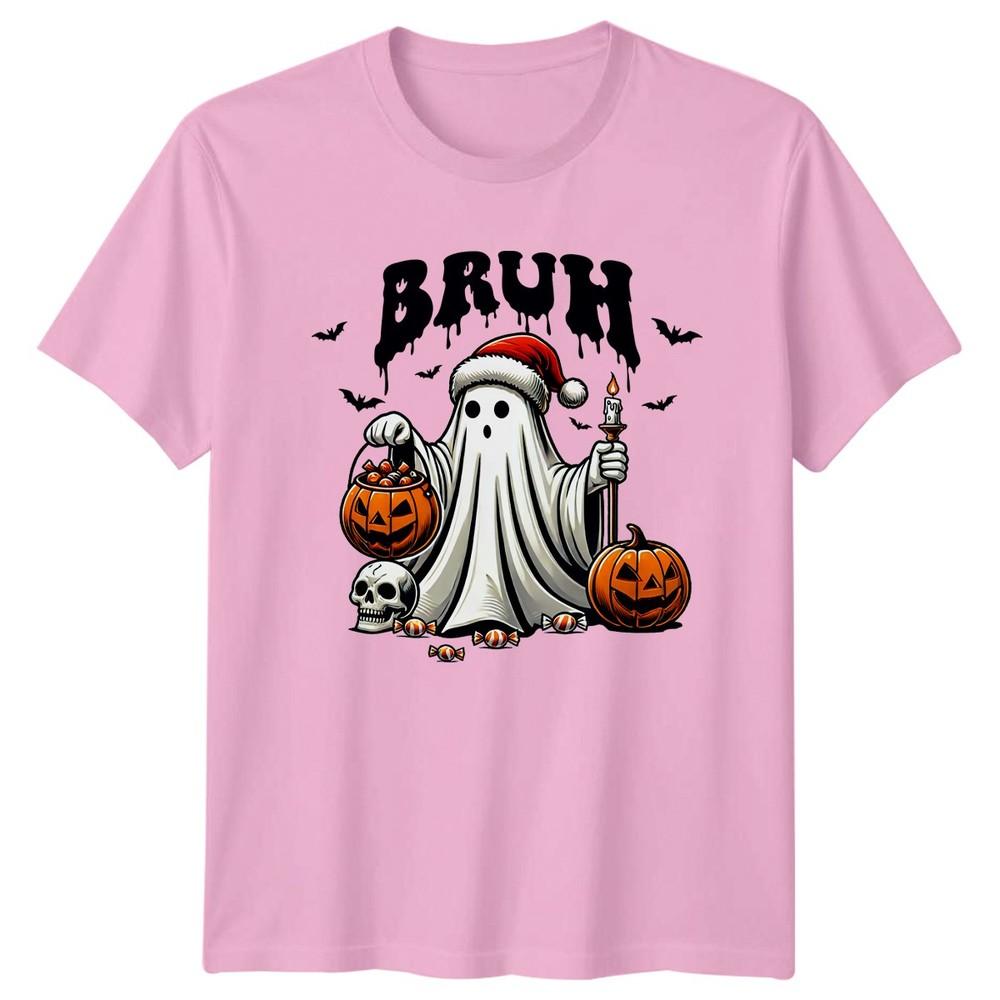 Bruh TShirt Halloween Christmas Spooky Holiday Gift For Him And Her