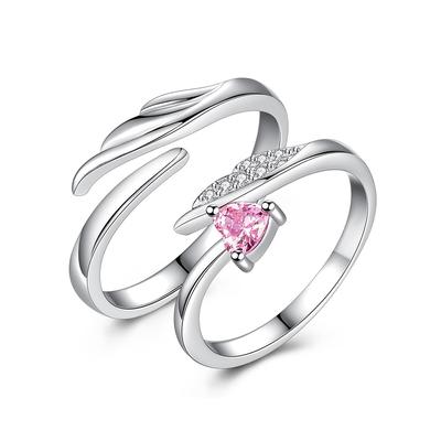Couples Rings Lovers S  Color Stylish Fashionable Diy Jewelry Men Woman Pair Of Rings Anniversary Bridal Gathering Wedding Occasion