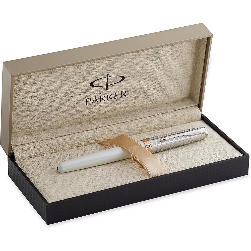 Parker 5th Sonnet Pearl & Metal CT S09759100 Regular Imported