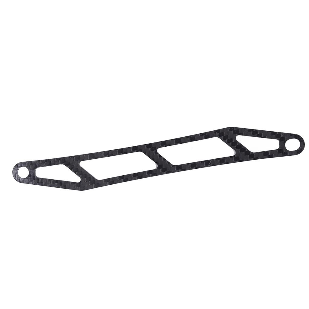 RC Battery Mount Plate Black Battery Bracket Carbon Fiber Easy Installation RC Car Parts for TAMIYA