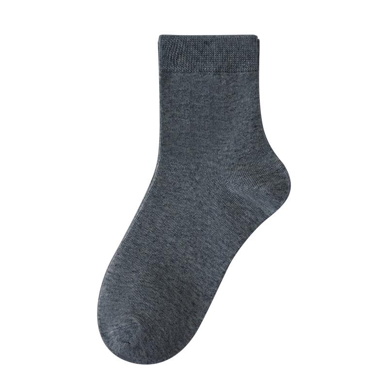 Men s Solid Color Business Cotton Socks