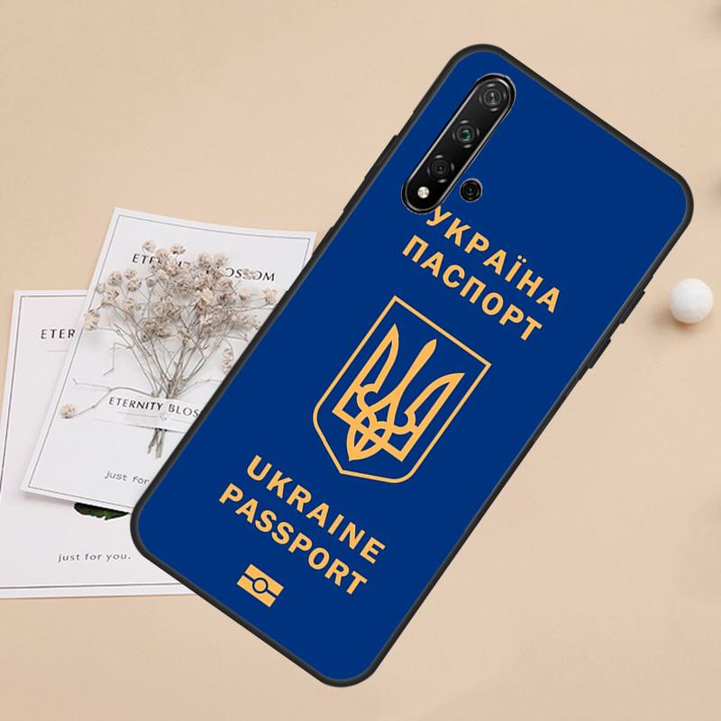 Ukraine Flag For Huawei Nova 12i 11i 8i 7i 3i 9 10 SE Y60 Y61 Y70 Y72 Y73 Y90 Y91 P20 P30 P40 Lite Case