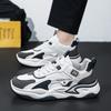 Men's Shoes 2026 New Spring Fashion Sports Running Dad Shoes Versatile Leather Breathable Casual Shoes NK115