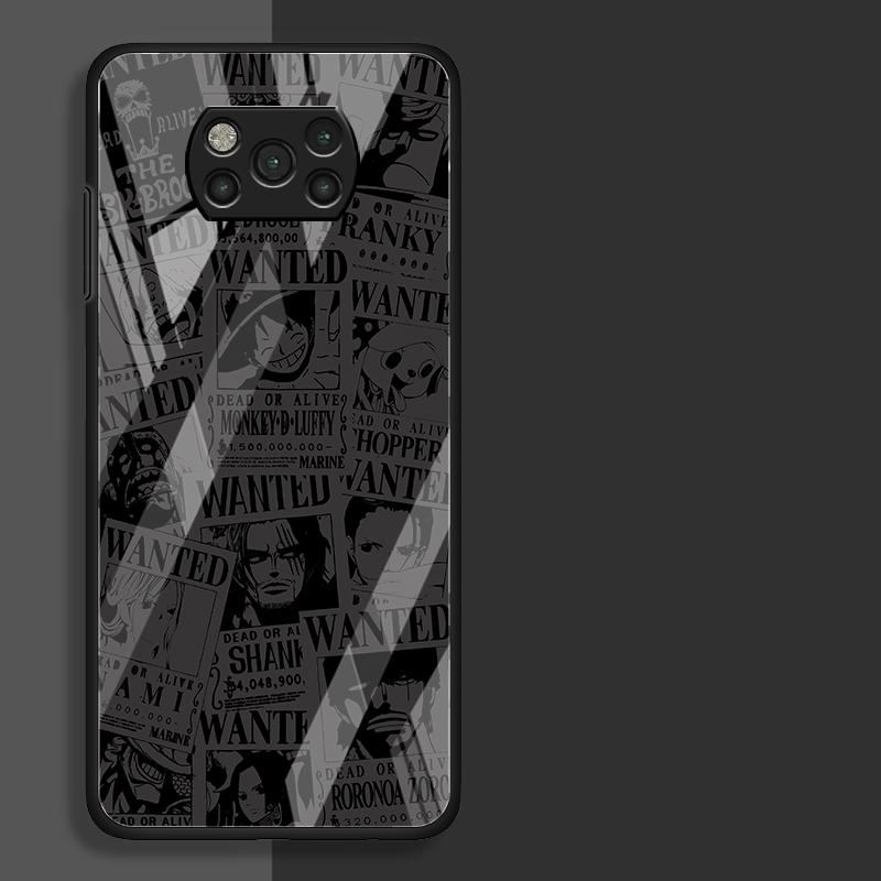 

Case for Xiaomi Poco X5 M5 X3 Pro F5 C40 X7 Pro X4 F4 F3 M3 M4 X6 Phone Cover OneS P-ieceS Anime Logo Poco F3