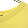 STUSSY Back print Long sleeve T-shirt L yellow Ron T Men's Used