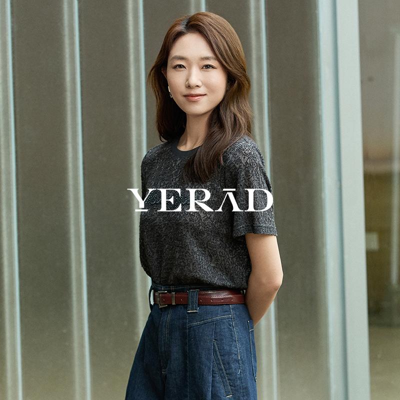Yalida Cool Hollow Round Neck Breathable Short Sleeve Top
