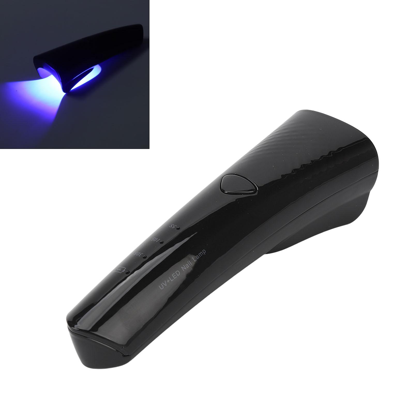 UV Nail Lamp 180 Degree Lighting 3 Gr Quick Drying Nail Polish Curing Light