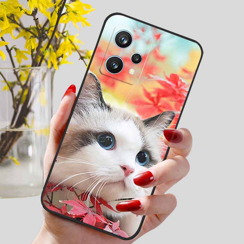 Lovely Beautiful Phone Cases For Realme 9 5G Case Silicone TPU Soft Bumper for Realme 9 Pro+ Plus 5G Realme9 9Pro Protect Capa