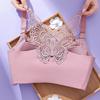 Front-button Bra for Women Butterfly Back Plus-size Underwear for Women Adjustable Type Without Underwire Breast Retraction Bra
