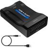 HDMI To SCART Converter Adaptor, Support PAL/NTSC Formats