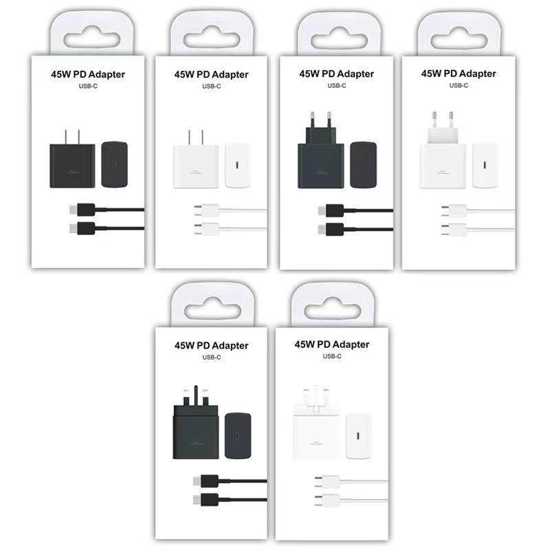 45W Super Fast Charger for Samsung S22/S21/S23, US Standard
