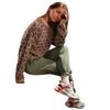 Autumn Winter Honeycomb Print Sweater Women's Round Neck Loose Temperament Versatile Comfortable Long-sleeved Knit Top