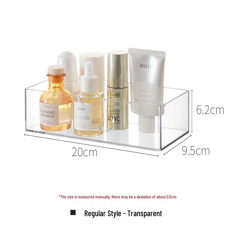 High-Value Mirror Cabinet Organizer: Cosmetics & Lipstick Storage for Bathroom or Desktop