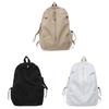 Nylon Student Backpack With Multiple Pockets For Daily Use