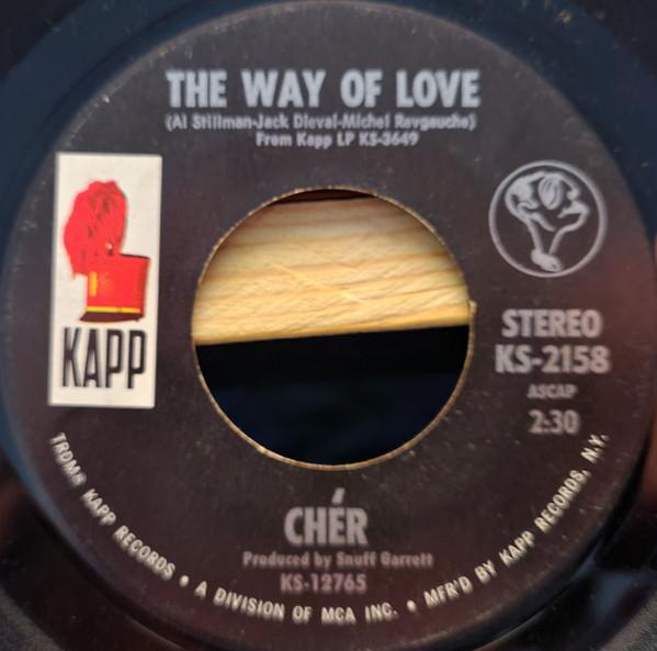

7inch Record CHER - The Way Of Love KS2158 Kapp Records 1972 US Pop Used