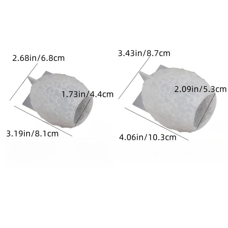 Flower Egg Silicone Casting Mold Individually or As A Set Candle Mould Concrete Plaster Jesmonite Easter Decoration Eggs DIY Craft