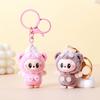 Labu Plush Keychain Cute Overalls Cartoon Bags Pendants Accessories Gifts