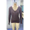 Women's Autumn and Winter V-neck Low-cut Sexy Temperament Thin Bottoming Knitwear