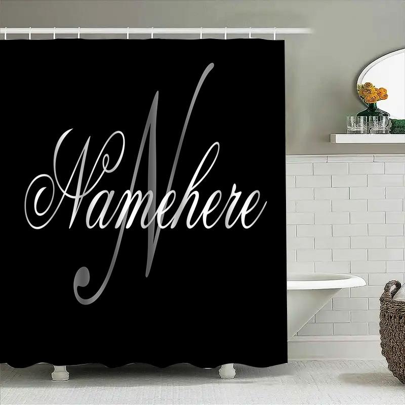 Brightly Colored Shower Curtain Waterproof Fabric Bath Decor With Cracked Edges Multicolor Square Design (Size: 72X84 In)