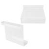 Transparent Magazine Reading Rack Acrylic Book Holder  For Gym Exercise Reading