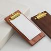 Universal Receipt Holders Multifunctional Wooden Menu Holder Memo Menu Clip  Office Supplies