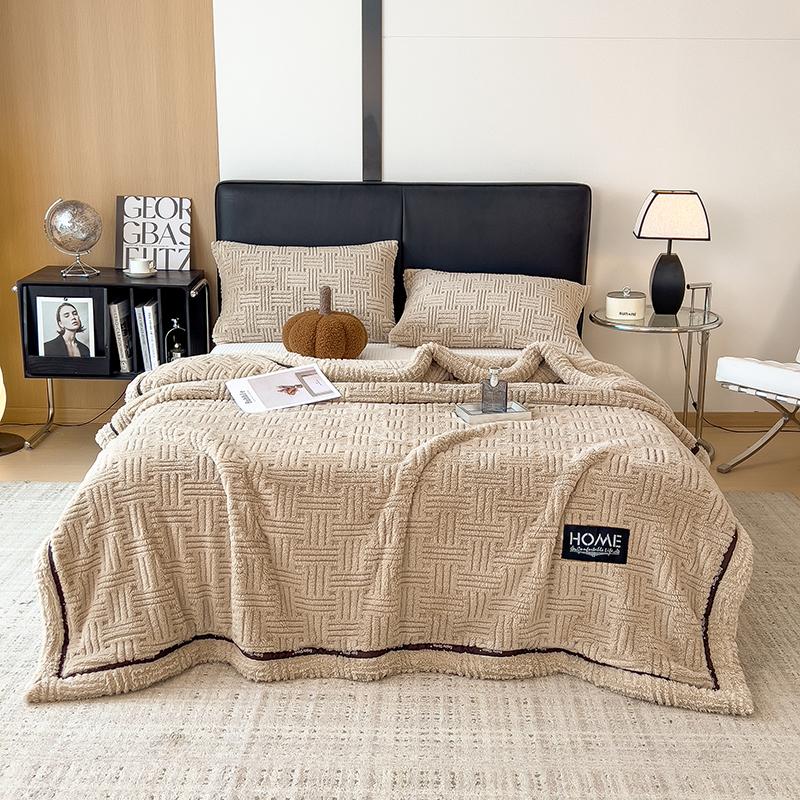 Japanese Style Plaid Blanket Soft Breathable Nap Blankets Spring Autumn Travel Camping Bedspread Light Luxury Home Sofa Decor