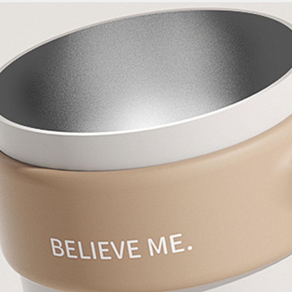 1.25L Insulated Mug Thermal Water Cup with Handle and Straw Cold Drink Bottle Stainless Steel Sports Bottle for Outdoor Sports