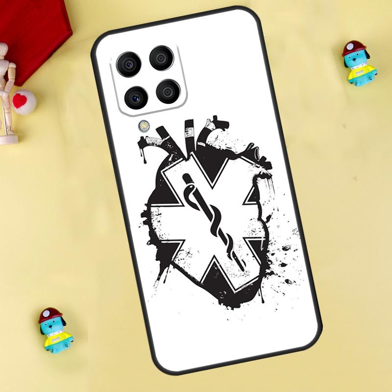 Emergency Medical Star of Life Case For Samsung Galaxy M35 M55 M15 M11 M12 M13 M14 M06 M16 M36 M56 M31 M53 M32 M52 M34 M54