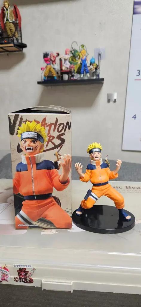 Naruto Uzumaki Figure Vibration Stars Young Version 2nd Series Used