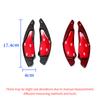 Real Carbon Fiber Shift Paddle Blade Car Steering Wheel Paddle Shifter Extension For Lexus IS XE20 IS250 IS300 IS350 2006-2013
