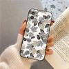 Autumn Maple Leaf Decoration Phone Case For IPhone 17 Air 16 15 14 13 Pro Max 11 12 Black Silicone Cover