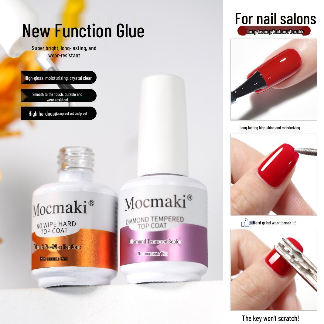 

Nail Gel Function Glue: Adhesive Salon Base & Top Coat Nail Polish Softener