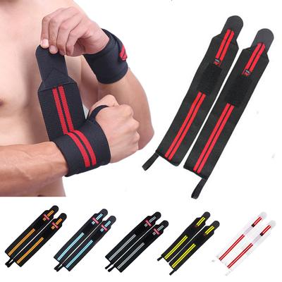 1ks náramek Podpora zápěstí Vzpírání Gym Trénink Elastická prodyšná opěrka zápěstí Opěrka popruhu Zábal Crossfit Powerlifting