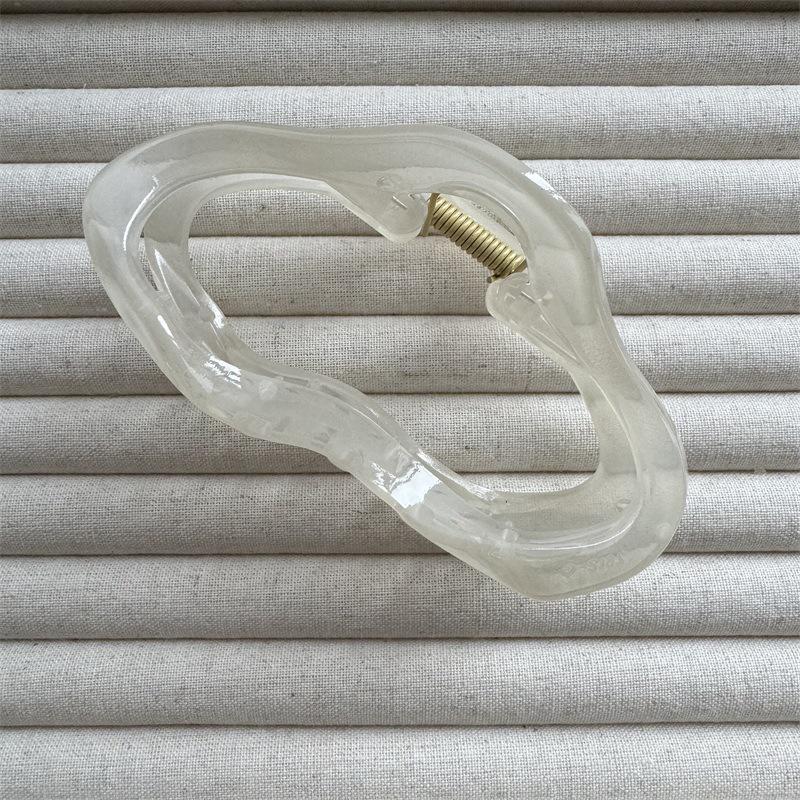 French High-End Large Claw Clip for Voluminous Updos - Women's Hair Accessory