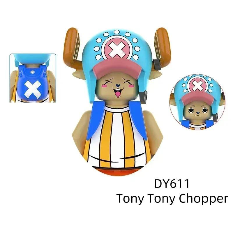 Siste versjon Byggeklosser Japan Anime Klosser Dukker Mini Action Leketøysfigurer Monteringsklosser Barnegaver