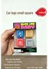 Needoh Four-Grid Ice Cube Squeeze Toy - Stress Relief, Fun, Slow Rebound.
