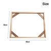 DIY Frame For Canvas Paintings Wooden Frame Wall Table Display For Posters Prints Picture Decor Home Decoration