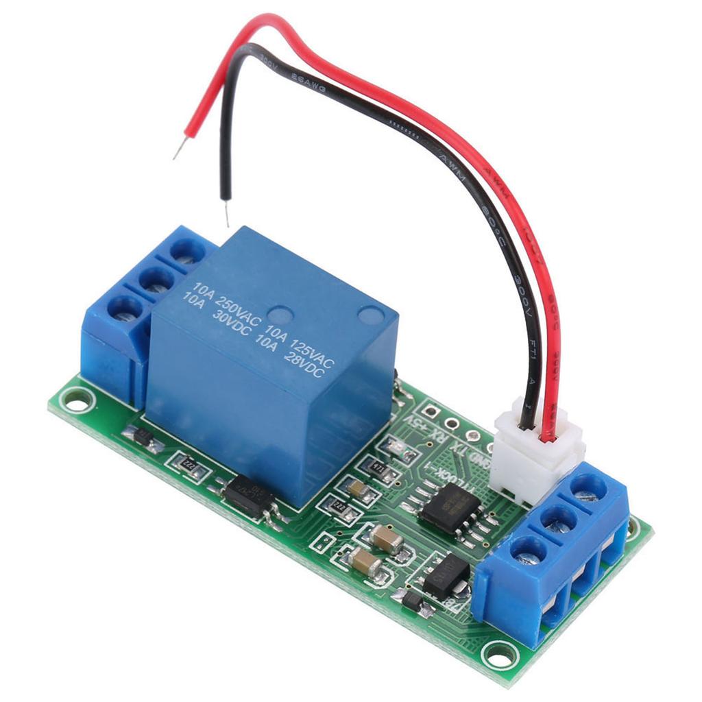 5V/12 V/ 24V Self Lock  High Level Trigger Relay Module One Button Start Stop Self Locking Self Locking Optocoupler