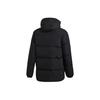 Adidas Originals Clover Badge Jacke Lässig Sportlich Warm Kapuzen Daunenmantel Herren Oberbekleidung Schwarz DP8562