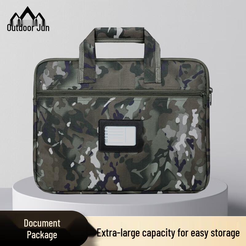 OUTDOOR GEEKER Canvas Laptop Briefcase