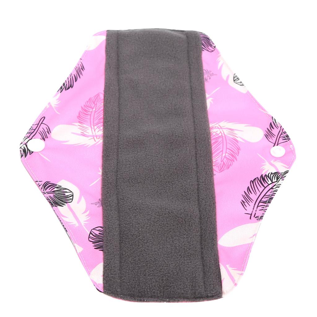 Cloth Menstrual Pads Washable Reusable Bamboo Charcoal Sanitary Pads Heavy Flow Overnight useS