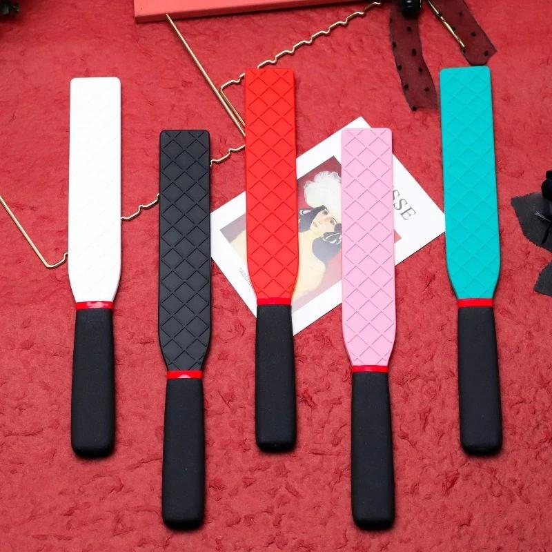 23 Centimetre Silicone High Quality Spanking Whip  Fantasy Fetish Paddles