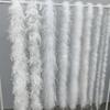 White Turkey Top Ostrich Feather Strips DIY Handmade Accessories Crafts Decorative Feather Materials
