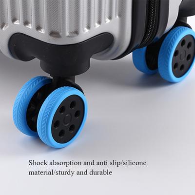 Silicone Luggage Wheels Cover Trolleys Suitcase Caster Cover Universal Wheel Protection Cover For Reduce Noise 4/8/16/32pcs