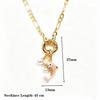 Figaro Chain Enamel Art Dolphin Animal Necklace Temperament for Women  Girls Holiday Lock Bone Chain Choker Quality High Jewelry