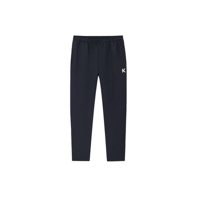 Plain Quick-Dry Straight-Leg Casual Pants Men Bottoms Black 952331503-1