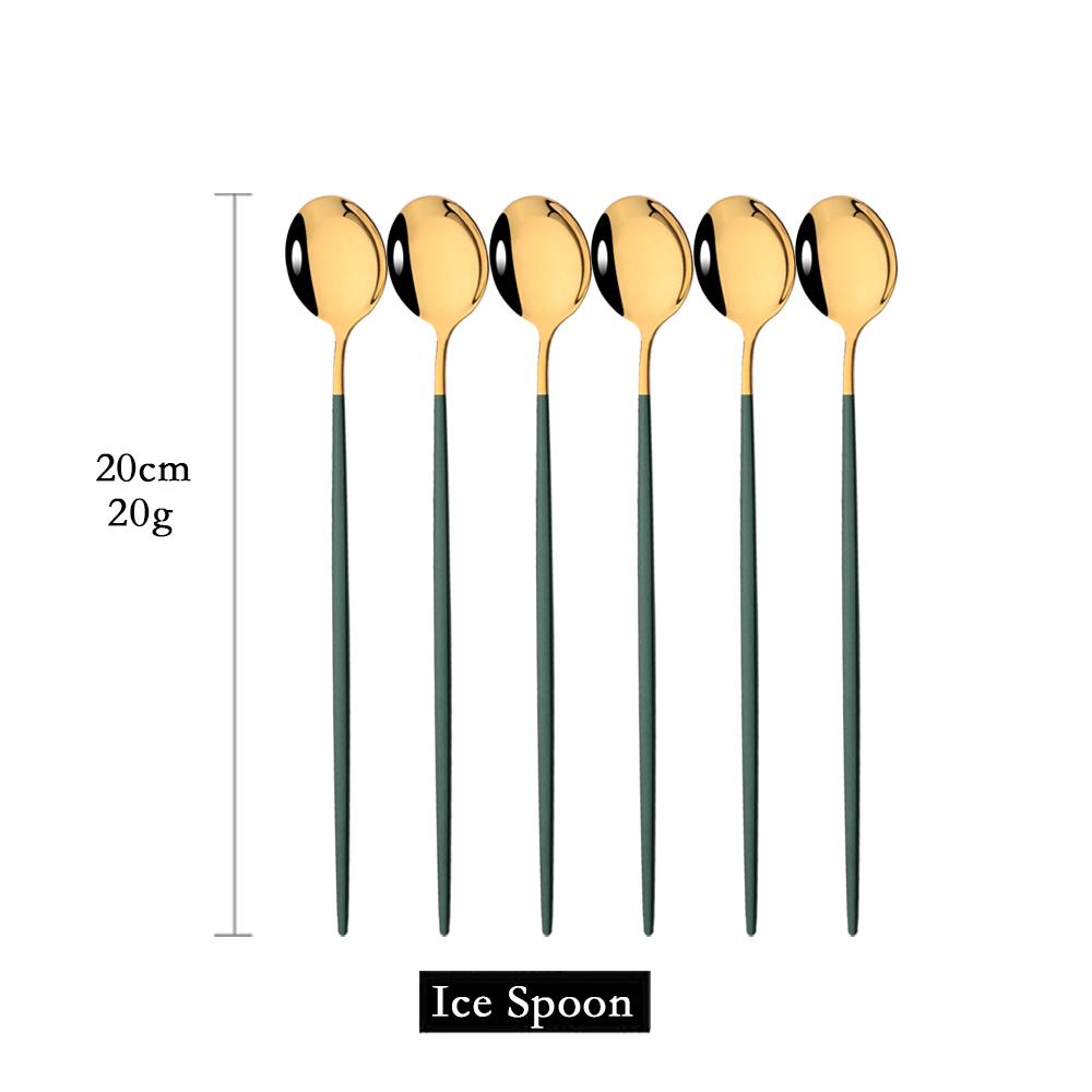 Cuillères à Dessert En Forme De Cœur - Lot De 2 En Acier Inoxydable Doré, Poignée Ergonomique, Pour Glace, Café, Sucre - Cadeau Mignon Pour Amis Ou Famille