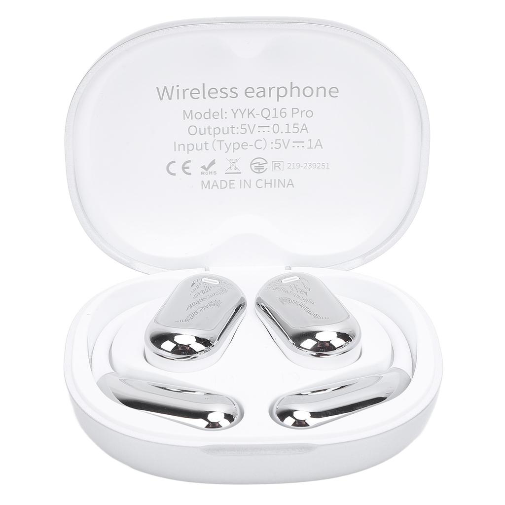 LCD-Touchscreen 3-in-1-Sprachübersetzer-Ohrhörer Bluetooth 5.4 mit APP IPX6 Wasserbeständige KI