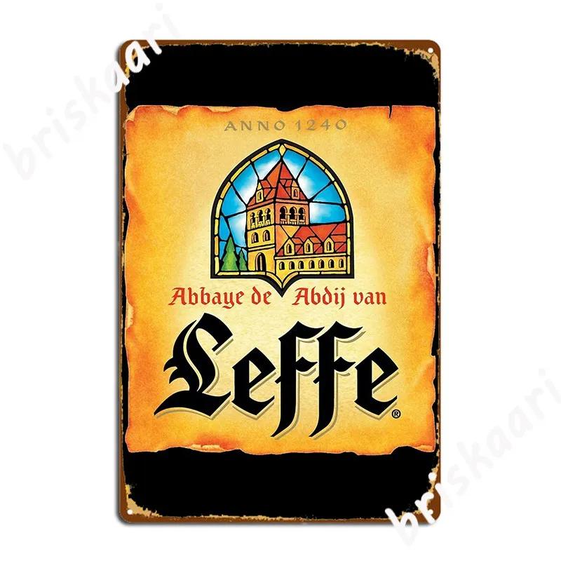 

Amazing Leffe Blonde Logo Metal Sign Cinema Kitchen Wall Decor Printing Garage Club Tin sign Poster 20x30cm