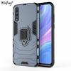 For Huawei Y8p Case Huawei Y8p AQM-LX1 Goyar Armor Magnetic Suction Stand Shockproof Full Edge Cover For Huawei Y8p Y7p Y9S 2020